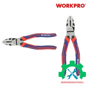 Kìm điện bằng thép CR-V 8 inch, 9 inch Workpro WP231106 - WP231105