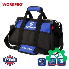 Túi đựng dụng cụ có đế chống nước, 400mm 16 inches Workpro - WP281007 