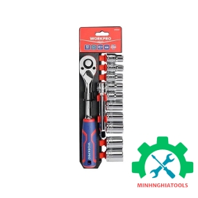 Bộ Tube kèm cần tự động 1/2 inch Workpro - WP202558