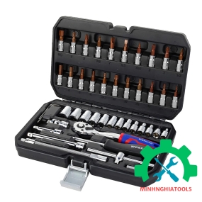 Bộ tube 46 chi tiết đầu 1/4" Workpro - WP202540