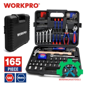 Bộ đồ nghề 165 chi tiết Workpro WP209022 