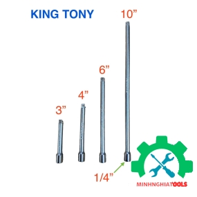 Đầu nối dài 1/4 Kingtony 2221M đầu vuông 6.35mm