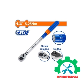 Cần siết lực 1/4" 5-25Nm WadFow WWQ1D14 