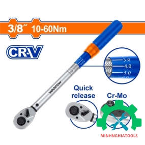 Cần siết lực 3/8" 10-60Nm WadFow WWQ1D38 