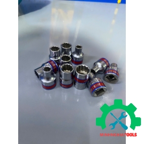 Tuýp  hệ inch chân cấm 3/8" Kingtony 3330S, Kích thước lẽ 1/4- 1/2mm