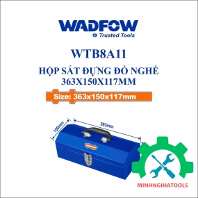 Hộp sắt đựng đồ nghề 363x150x117mm WadFow WTB8A11 