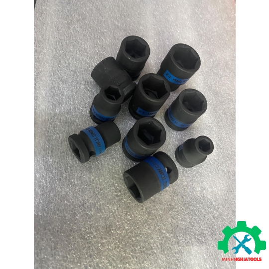 Đầu tube 1/2" đen ngắn  (loại 6 cạnh) Kingtony 4535M