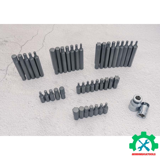 Bộ mũi vít lục giác 40 chi tiết Kingtony 1040CQ 