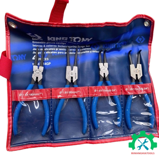 Bộ kìm phe Kingtony 4 cây 42114GP 