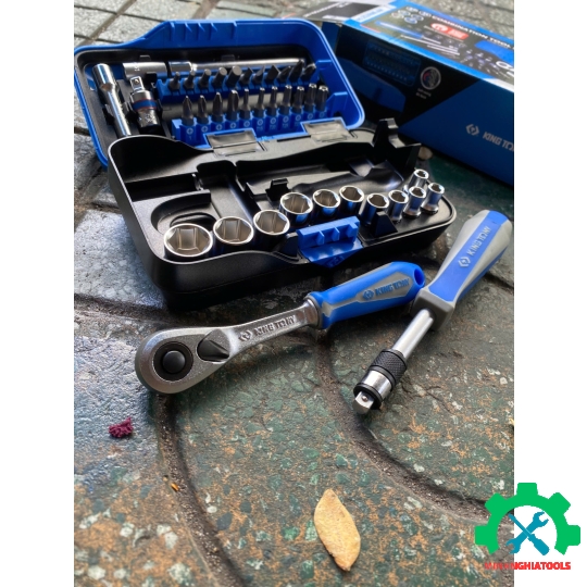Bộ tuýp 1/4" Kingtony 2539MR-AM có 39 chi tiết