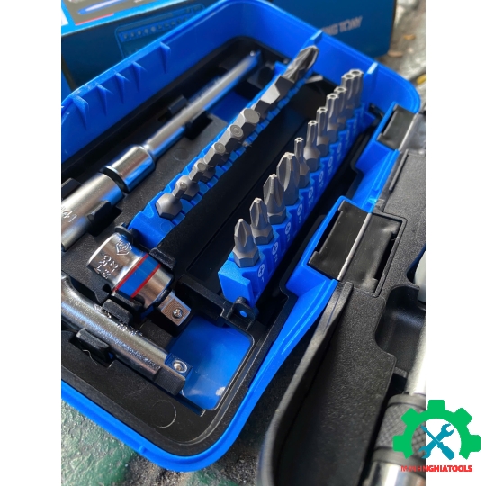 Bộ tuýp 1/4" Kingtony 2539MR-AM có 39 chi tiết