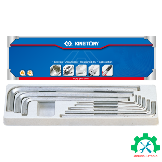 Bộ lục giác 8 cây Kingtony 20208MR01 từ 3-14mm