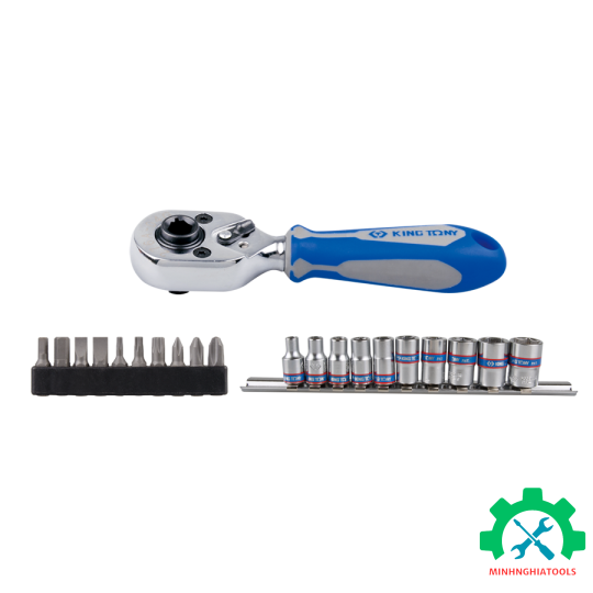 Bộ tube 1/4" 21 chi tiết hệ mét Kingtony 2501MR 