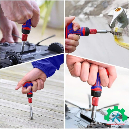 Bộ tua vít đa năng 31 chi tiết Emtop EBST03102 