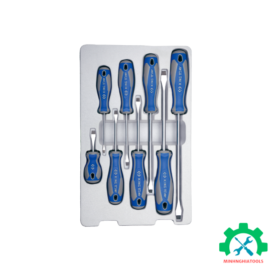 Bộ tua vít dẹp 8 cây Kingtony 30118MR