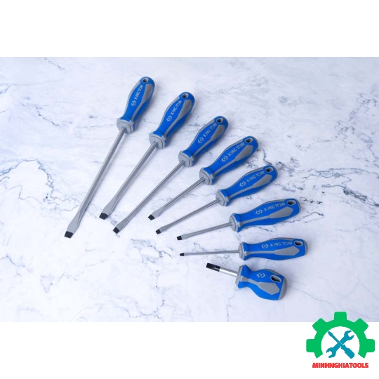 Bộ tua vít dẹp 8 cây Kingtony 30118MR