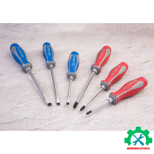 Bộ tuốc nơ vít đóng 6 món Kingtony 30206MR 