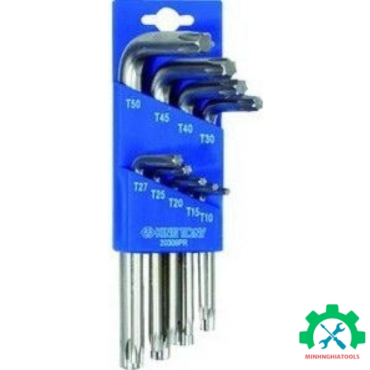 Bộ lục giác sao ngắn 9 cây Kingtony 20309PR