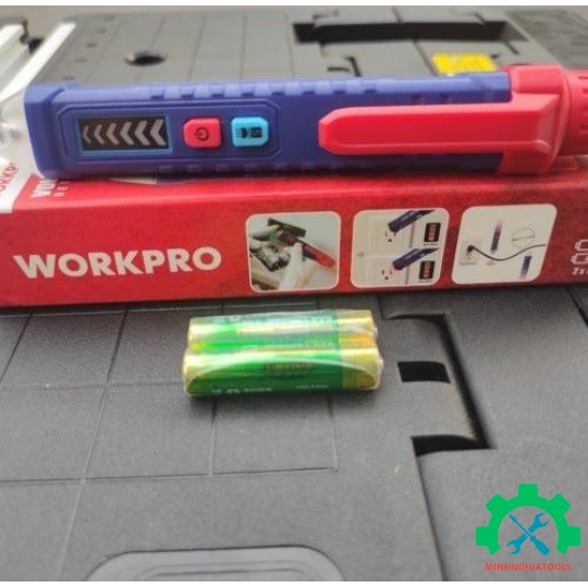 Tuốc nơ vít thử điện, đèn báo 2 màu Workpro - WP295004 