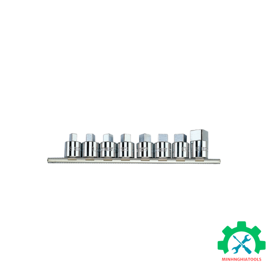 Bộ tuýp 1/2" đầu vuông 8 chi tiết Kingtony 4118MR