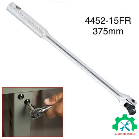 Cần siết lắc léo 1/2" Kingtony 4452-15FR dài 375mm
