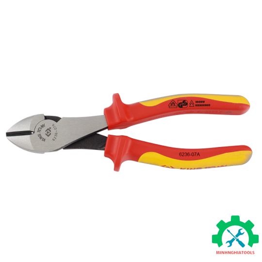 Kìm cắt cách điện Kingtony 6236-07A dài  180mm