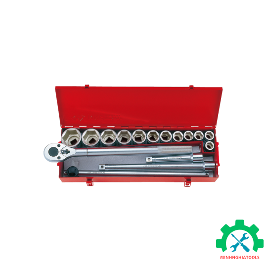 Bộ tuýp 3/4" 16 chi tiết hệ mét Kingtony 6316MR 
