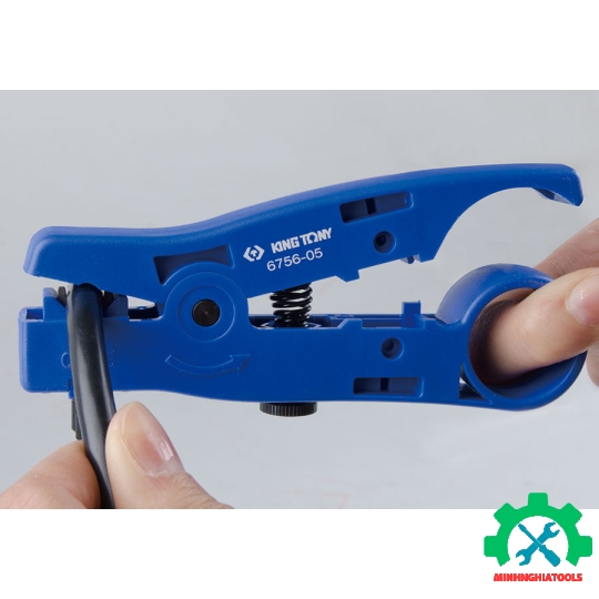 Kìm tuốt vỏ dây điện Kingtony 6756-05