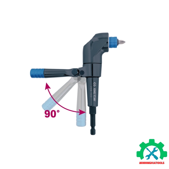 Đầu bắn vít bẻ góc 90 độ Kingtony 759-140 