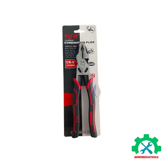 Kìm điện 9" đa năng 6 in 1 TOP LU-KDI225 dài 225mm