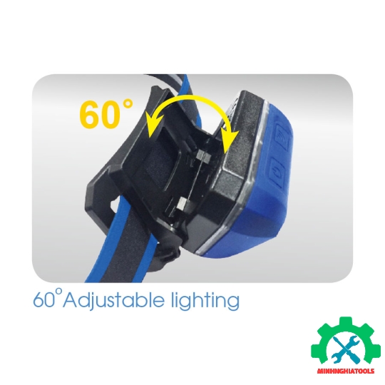 Đèn led sạc đội đầu Kingtony 9TA52A