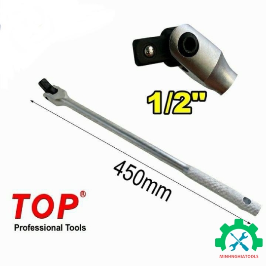 Cần siết đầu lắc léo 1/2" TOP dài 450mm FH-1217M 