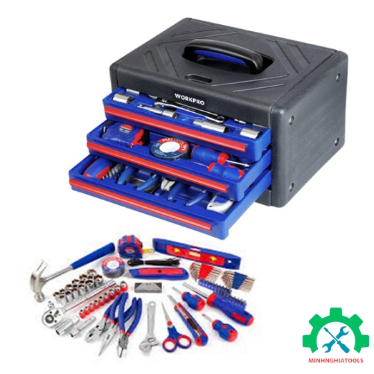 Bộ công cụ dụng cụ các loại (1 set = 125 cái) Workpro WP209028