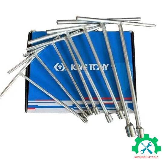 Cần tuýp chữ T Kingtony 1185M đầu tuýp ngắn thép CR-V các size lẻ từ 8-19mm 