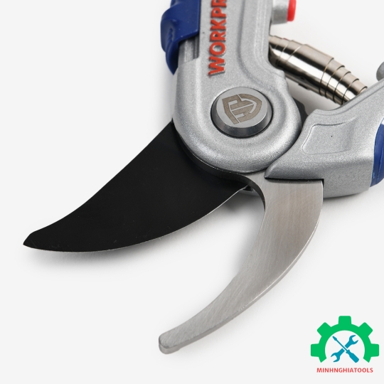 Kéo cắt tỉa cành, tay cầm hợp kim, lưỡi dao SK5,8 inches Workpro WP332011