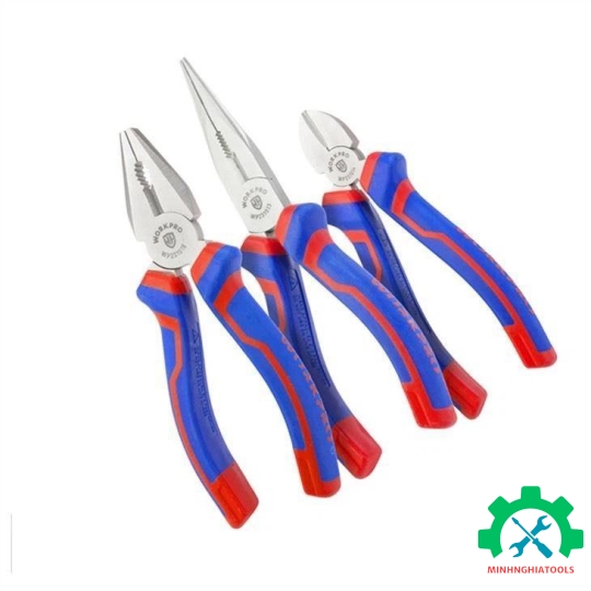 Bộ kìm 3 chi tiết WORKPRO WP201008
