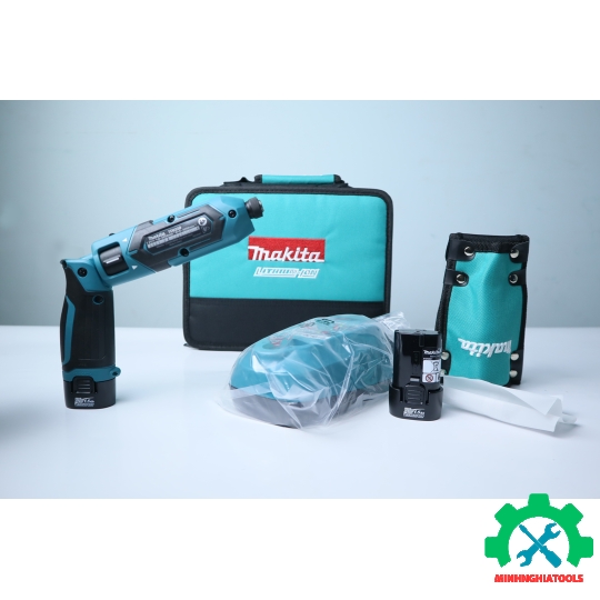 Máy vặn vít dùng pin Makita TD022DSE 7.2V 
