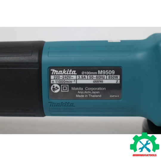Máy mài góc Makita M9509B (100MM/850W/CÔNG TẮC TRƯỢT)