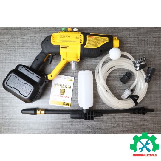 Máy rửa xe cầm tay dùng Pin 20V Max DeWalt DCPW550B (Chưa Pin & Sạc)