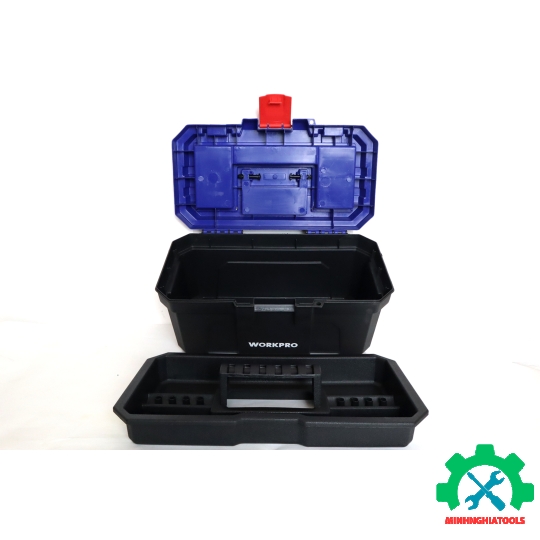 Thùng đồ nghề bằng nhựa 410mm Workpro WP283001