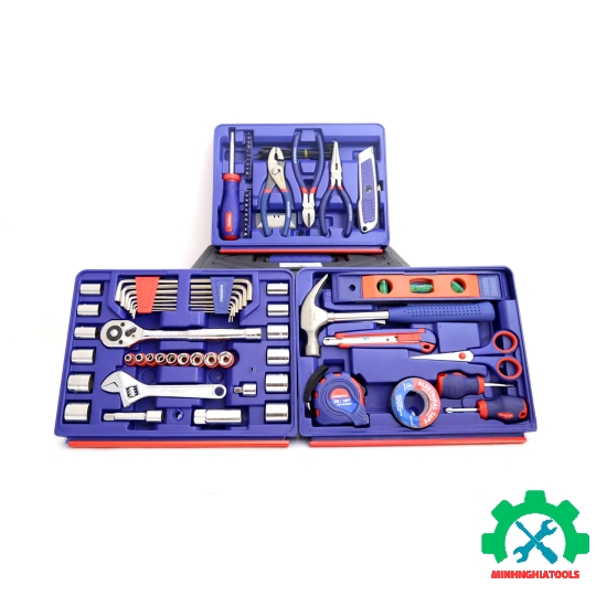 Bộ công cụ dụng cụ các loại (1 set = 125 cái) Workpro WP209028