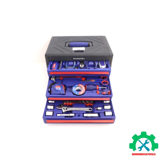 Bộ công cụ dụng cụ các loại (1 set = 125 cái) Workpro WP209028