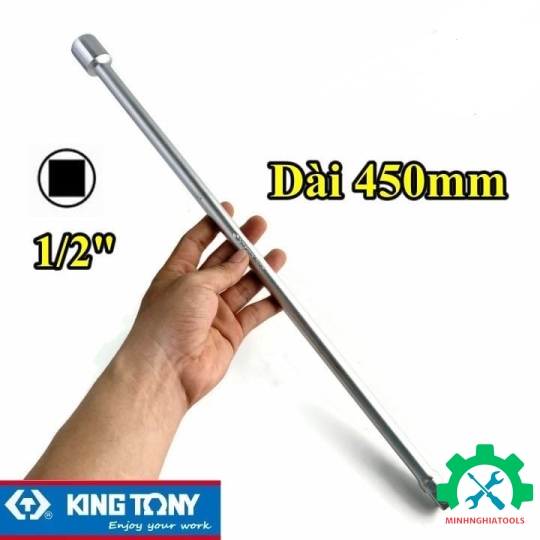 Đầu nối dài 1/2" Kingtony 4221-18 dài 450mm 