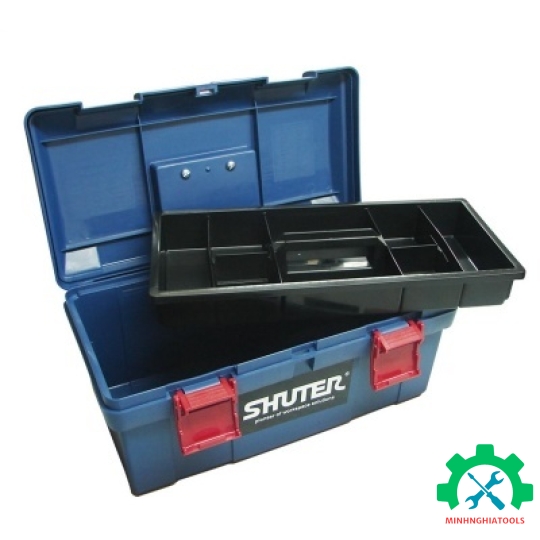 Thùng Đồ Nghề Nhựa 902 445x240x205mm (SHUTER) TOP TBF-902