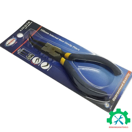 Kìm mở phe trong mũi cong  Licota APT-38007A dài 125mm