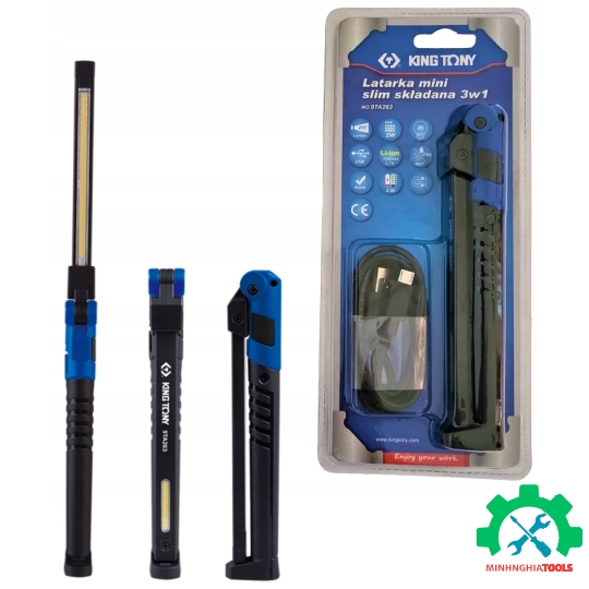  Đèn led Kingtony 9TA263 sạc bằng cổng USB 