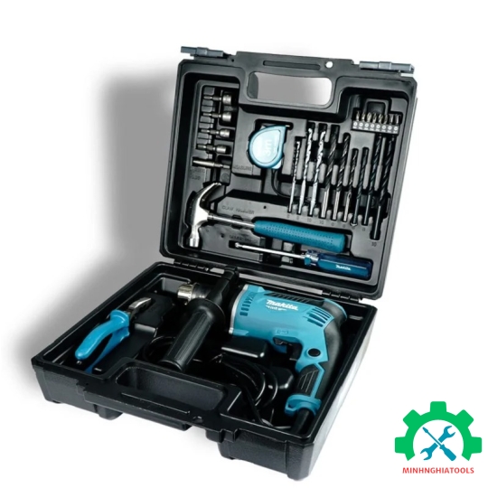 Máy khoan búa ( 13mm ) 26 phụ kiện Makita M8103KX2B