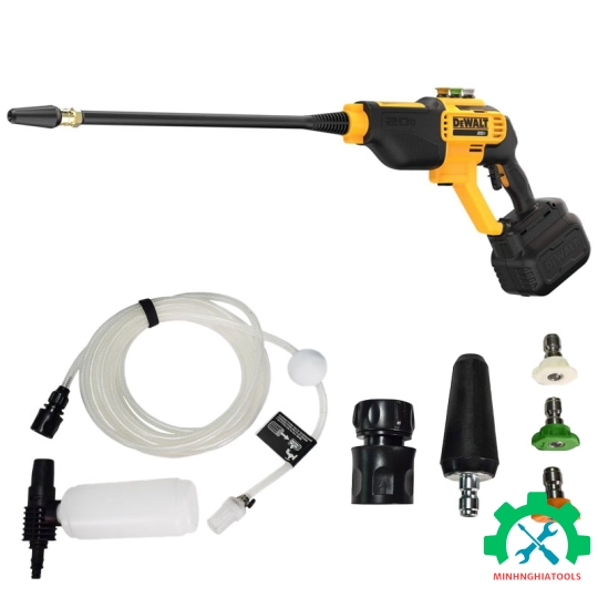 Máy rửa xe cầm tay dùng Pin 20V Max DeWalt DCPW550B (Chưa Pin & Sạc)