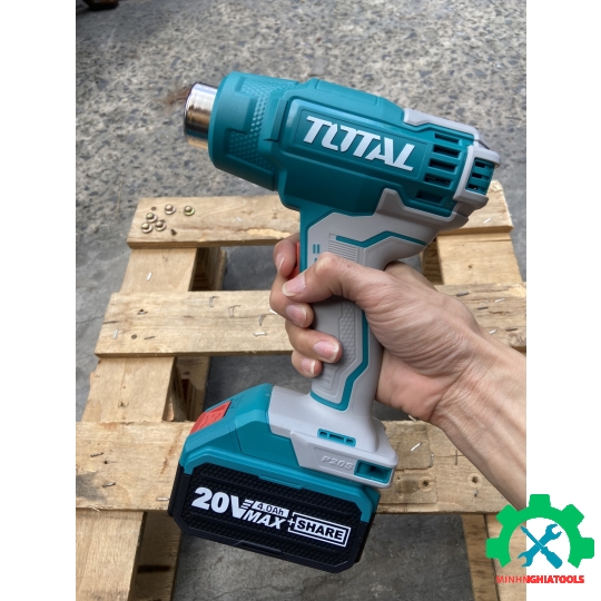 Bộ máy thổi hơi nóng dùng pin 20V Total TBLI20025