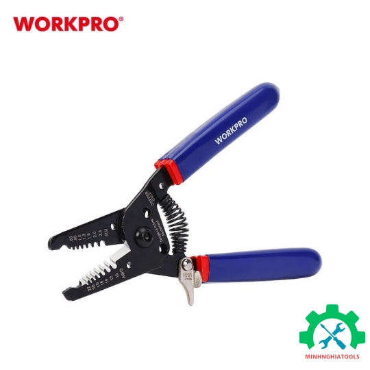 Kìm tuốt tuốt dây thẳng, kích thước 150mm Workpro - WP291002 